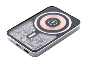 Magnetiline akupank 5000 mAh juhtmevaba laadimisega